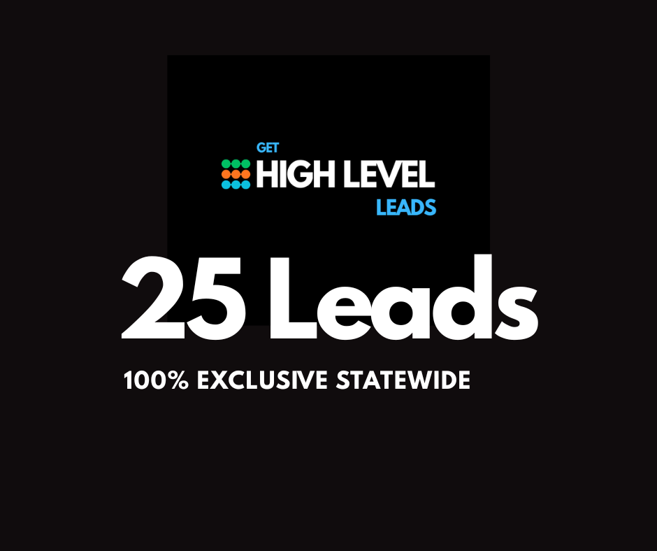 25 Life Insurance Leads